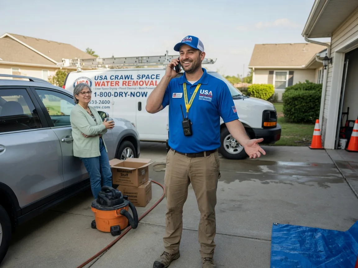 Crawl Space Water Removal Etoile, TX FAQs